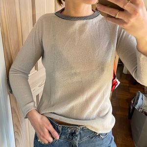 VINTAGE Armani - Grey Cashmere sweater